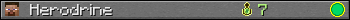 Herodrine userbar 350x20