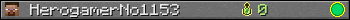 HerogamerNo1153 userbar 350x20