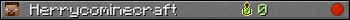 Herrycominecraft userbar 350x20