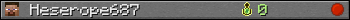 Heserope687 userbar 350x20