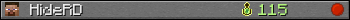 HideRD userbar 350x20