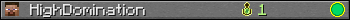 HighDomination userbar 350x20