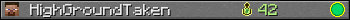 HighGroundTaken userbar 350x20