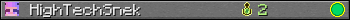 HighTechSnek userbar 350x20