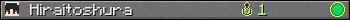 Hiraitoshura userbar 350x20