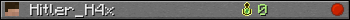 Hitler_H4x userbar 350x20