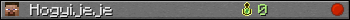 Hogyijeje userbar 350x20