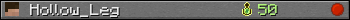 Benutzerleisten 350x20 für Hollow_Leg