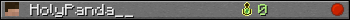 HolyPanda__ userbar 350x20