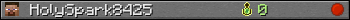 HolySpark8425 userbar 350x20