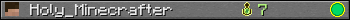 Holy_Minecrafter userbar 350x20