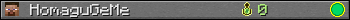 HomaguGeMe userbar 350x20
