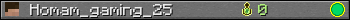 Homam_gaming_25 userbar 350x20