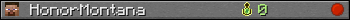 HonorMontana userbar 350x20