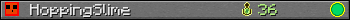 HoppingSlime userbar 350x20