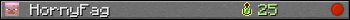 HornyFag userbar 350x20