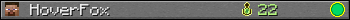 HoverFox userbar 350x20