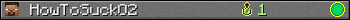 HowToSuckO2 userbar 350x20