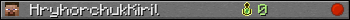 HryhorchukKiril userbar 350x20