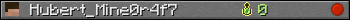 Hubert_Mine0r4f7 userbar 350x20