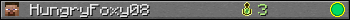 HungryFoxy08 userbar 350x20