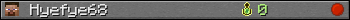Hyefye68 userbar 350x20