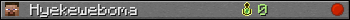 Hyekeweboma userbar 350x20