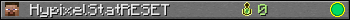 HypixelStatRESET userbar 350x20