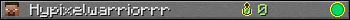 Hypixelwarriorrr userbar 350x20