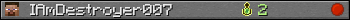 IAmDestroyer007 userbar 350x20