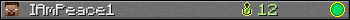 IAmPeace1 userbar 350x20