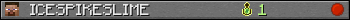 ICESPIKESLIME userbar 350x20