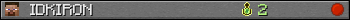 IDKIRON userbar 350x20