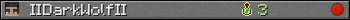 IIDarkWolfII userbar 350x20