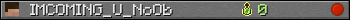 IMCOMING_U_NoOb userbar 350x20