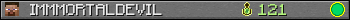 IMMMORTALDEVIL userbar 350x20