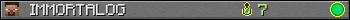 IMMORTALOG userbar 350x20