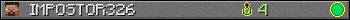 IMPOSTOR326 userbar 350x20
