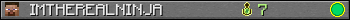 IMTHEREALNINJA userbar 350x20