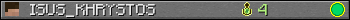 ISUS_KHRYSTOS userbar 350x20