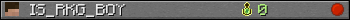 Benutzerleisten 350x20 für IS_RKG_BOY