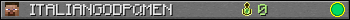 ITALIANGODPQMEN userbar 350x20