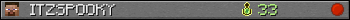 ITZSPOOKY userbar 350x20