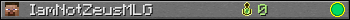 IamNotZeusMLG userbar 350x20