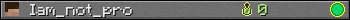 Iam_not_pro userbar 350x20