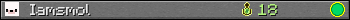 Benutzerleisten 350x20 für Iamsmol