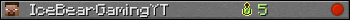 IceBearGamingYT userbar 350x20