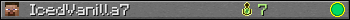 IcedVanilla7 userbar 350x20