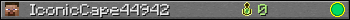 IconicCape44942 userbar 350x20