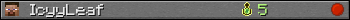 IcyyLeaf userbar 350x20